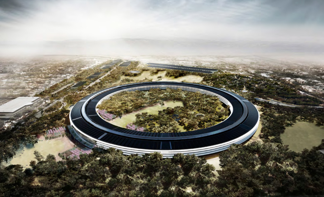 Robot, Episodio 103: Random como los títulos de Robot apple-new-corporate-headquarters-cupertino-aerial-shot-spaceship